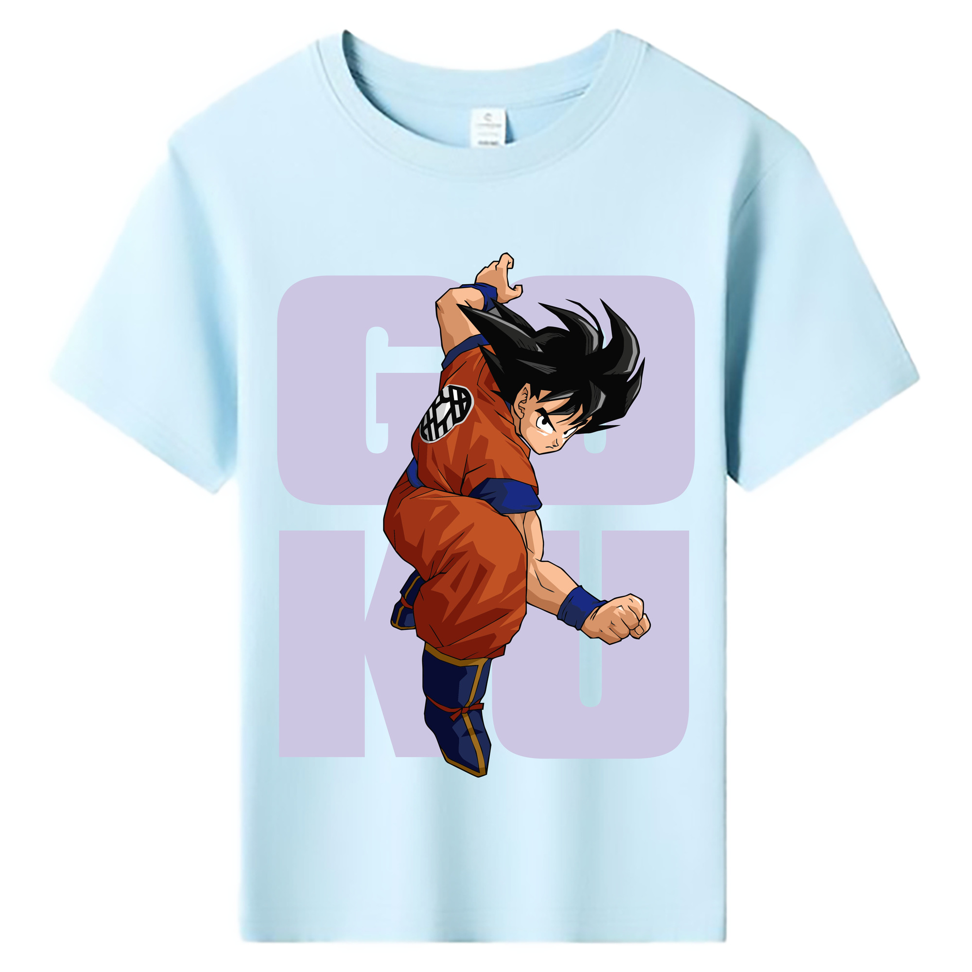 （画像用） ドラゴンボール 孫悟空（そん ごくう）Son Goku カカロット DRAGON BALL Kakarotto 綿100％キッズTシャツ（フロントプリント）